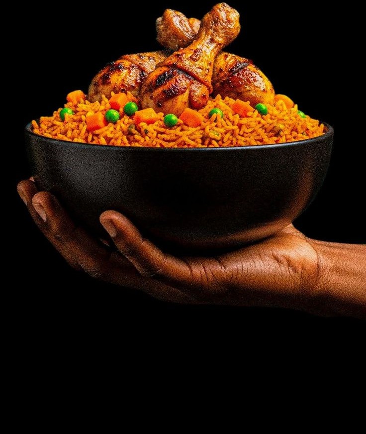 Food from TrustFoods merchants – bowl of rice and chicken